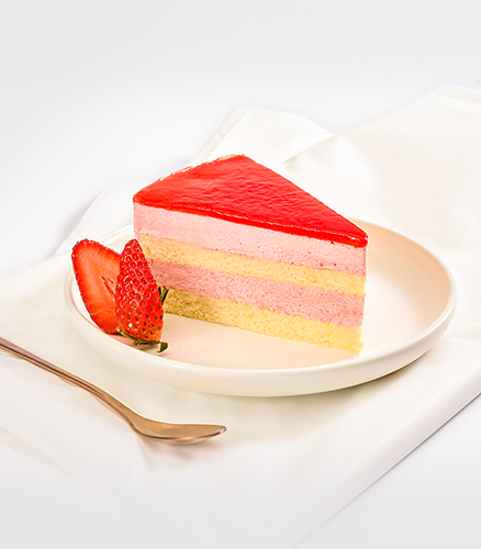 Strawberry Mousse Cheesecake cấp đông